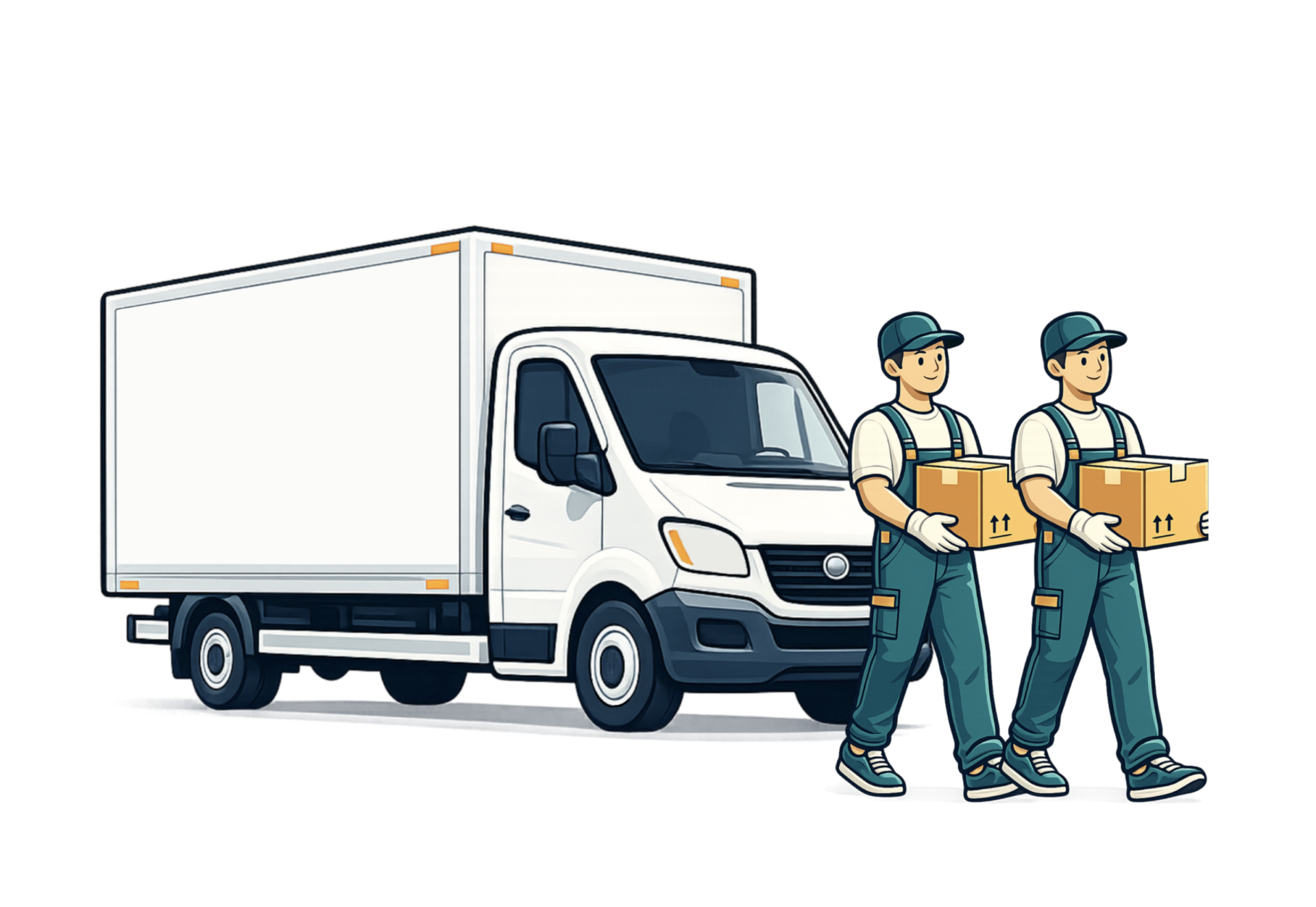 Van + 2 movers